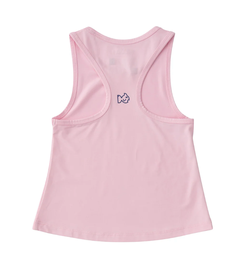 Pink Race Her Back Tank