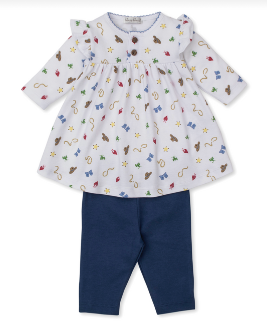 Western Cowgirl Dress and Pant Set
