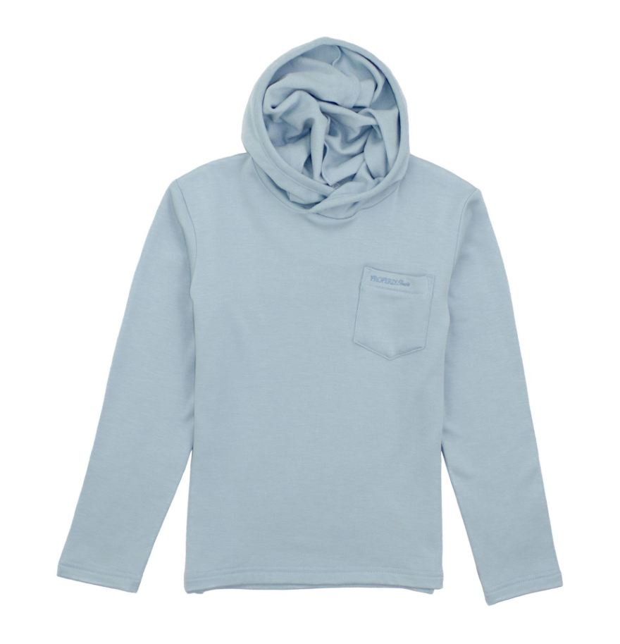 Shoreline Hoodie Light Blue