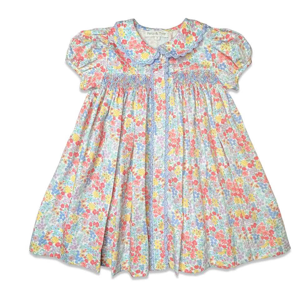 Churchill Floral Placket Dress