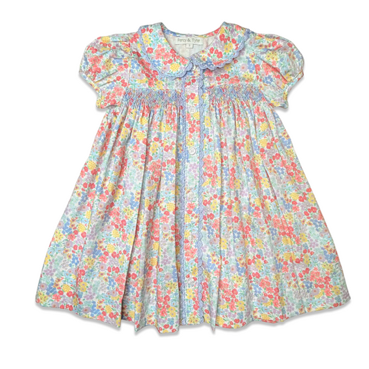 Churchill Floral Placket Dress