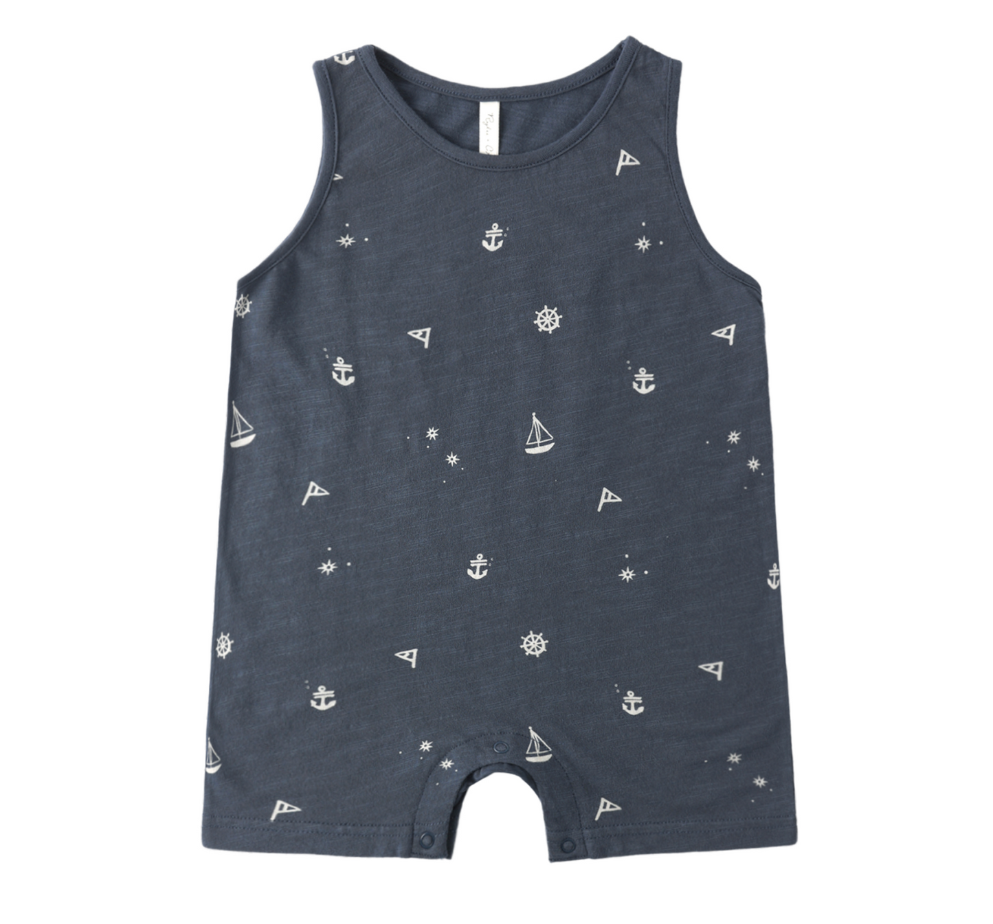 Sleeveless One-Piece Maritime