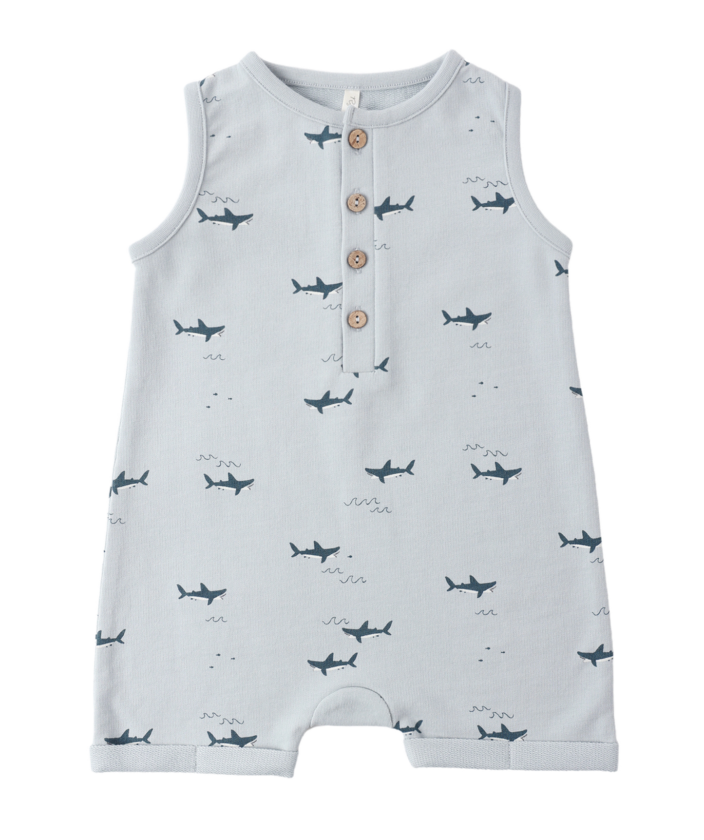 Davis Romper Sharks