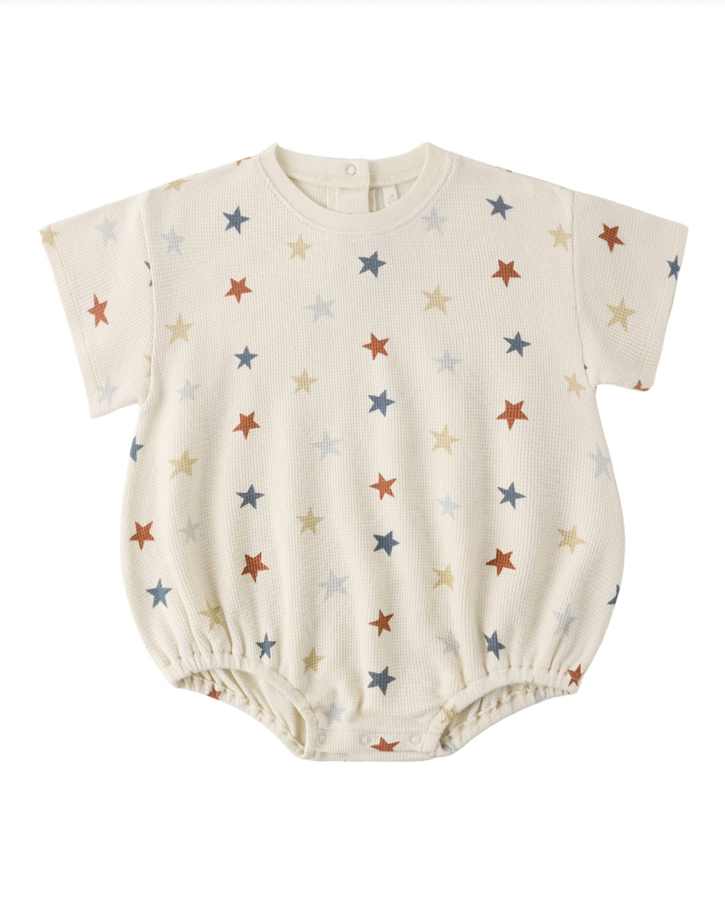 Relaxed Bubble Romper Stars