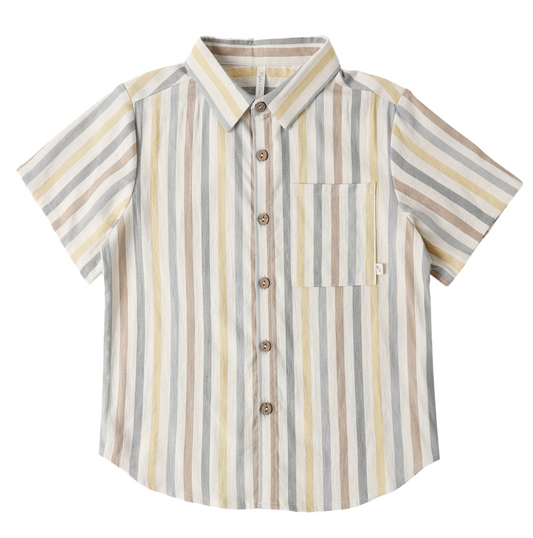 Valencia Striped Collard Shirt