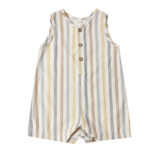 Mavrick Valencia Stripe Romper