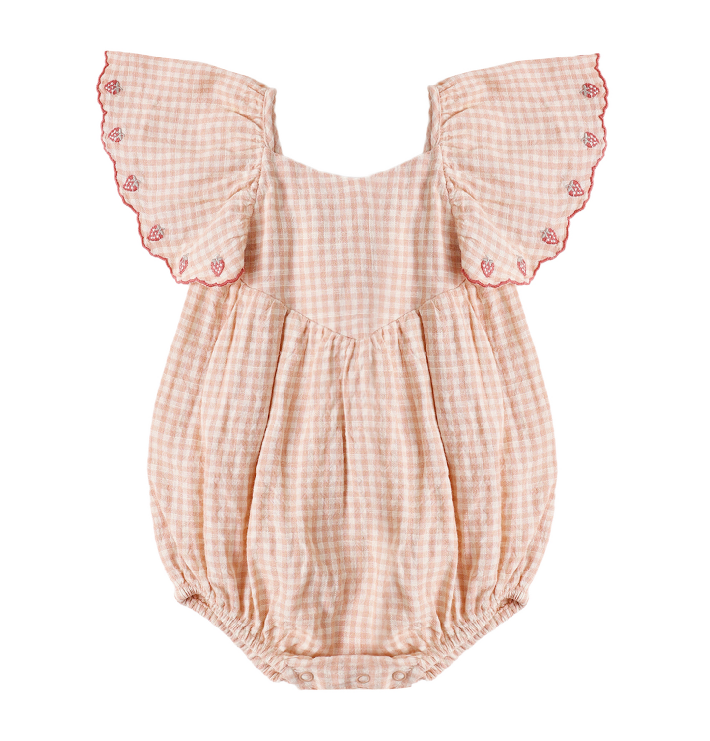 Petal Gingham Roxy Romper