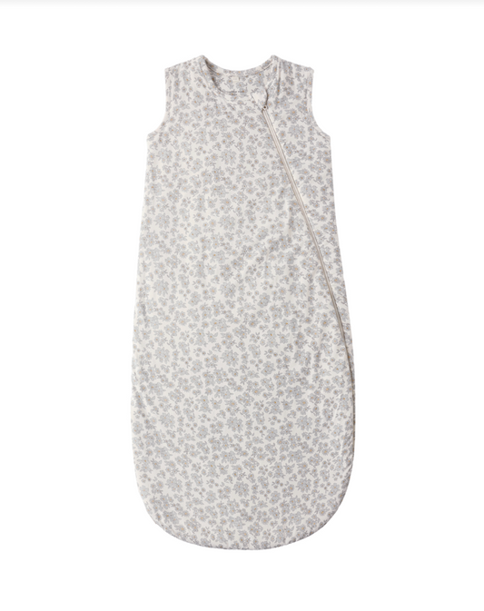 Blue Floral Bamboo Sleep Bag