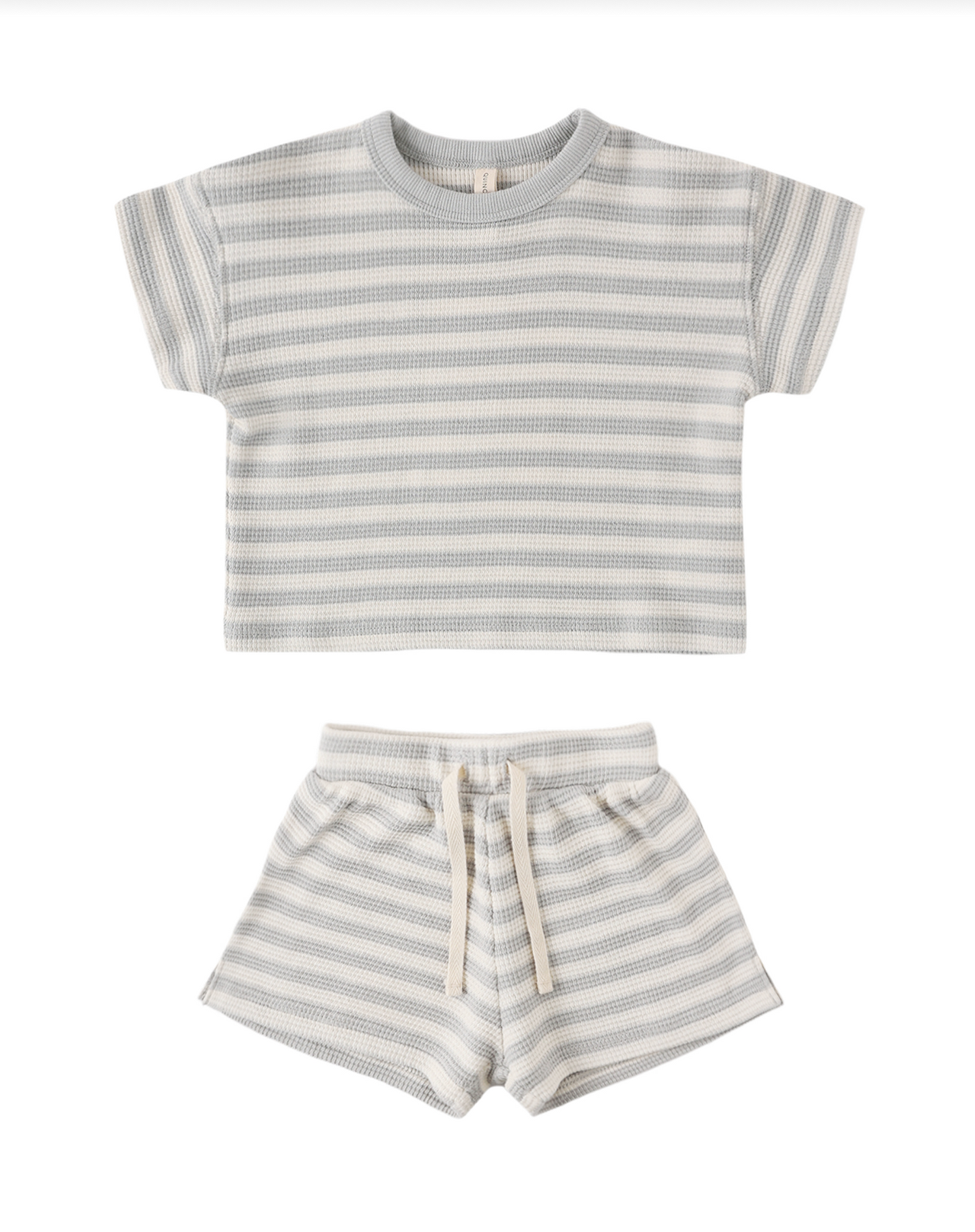 Sky Strip Short Set