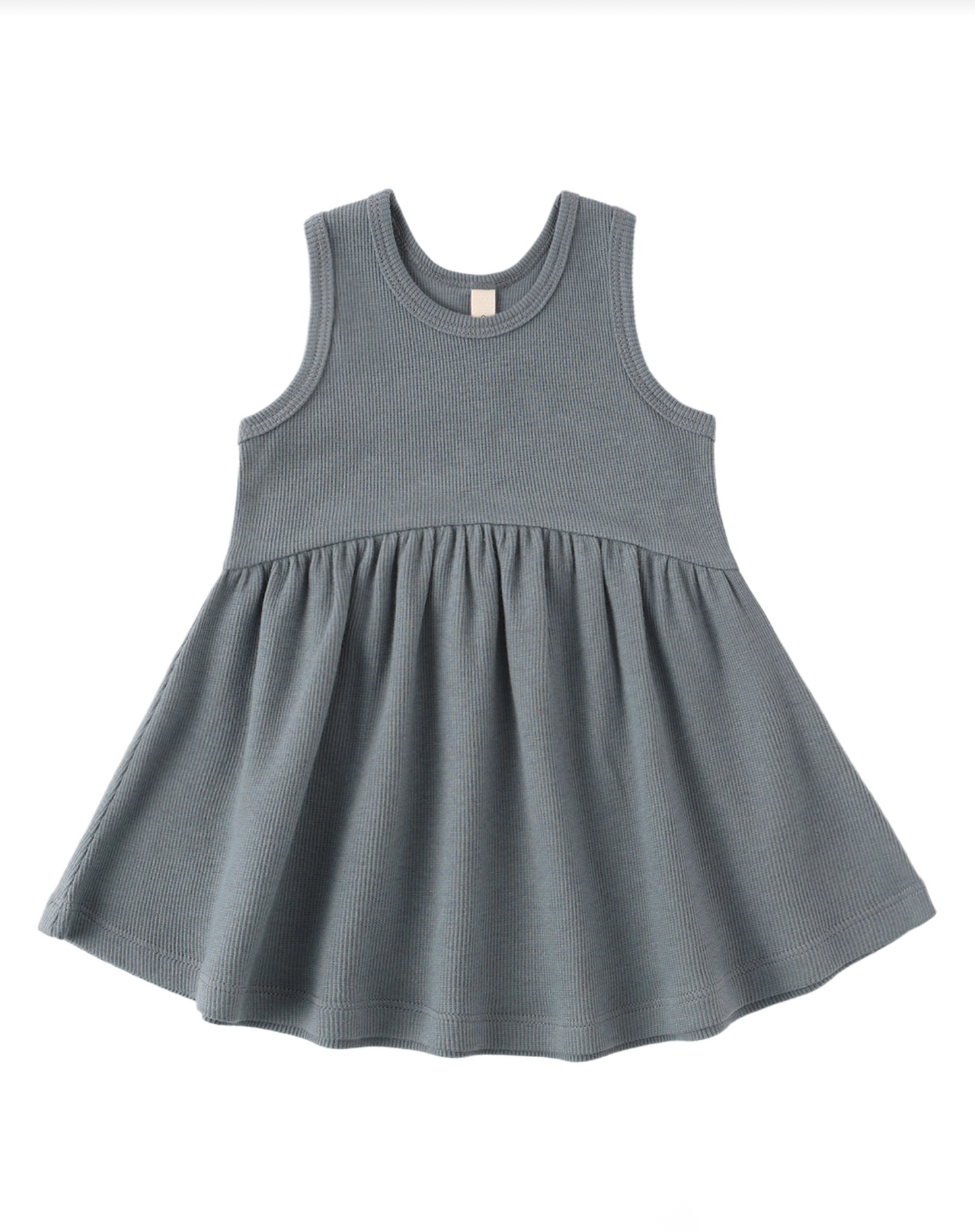 Ocean Ribbed Tank Dress