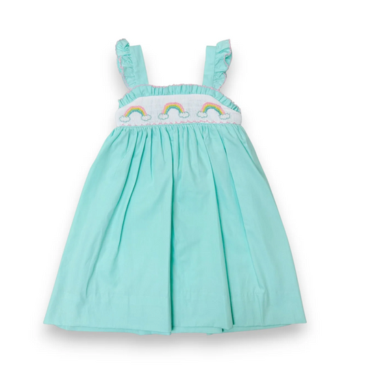 Rainbow Poplin Sundress
