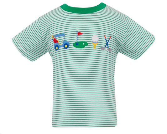 Golf Green Knit Short Set