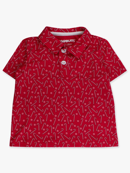 Candy Canes Performance Polo