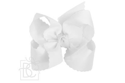 Scalloped Edge Bow