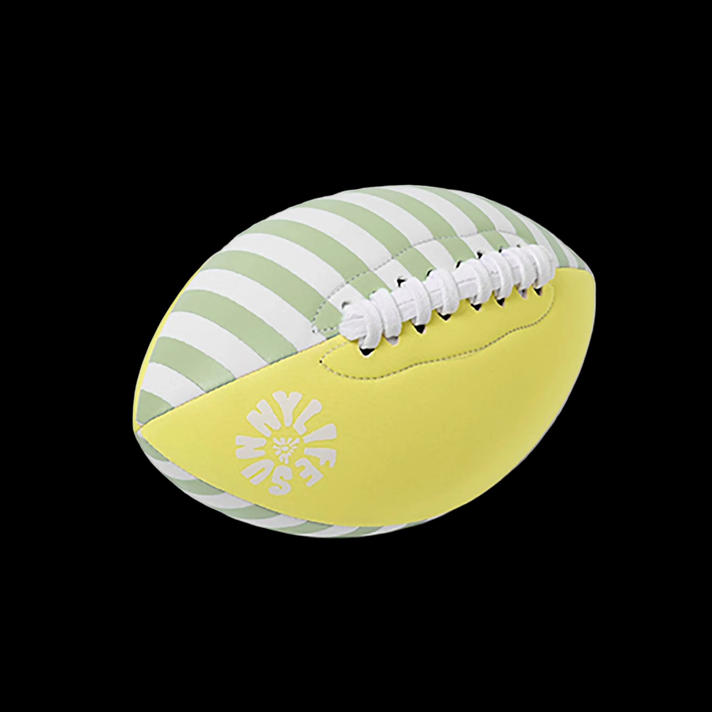Neoprene Football Tides Out Citrus
