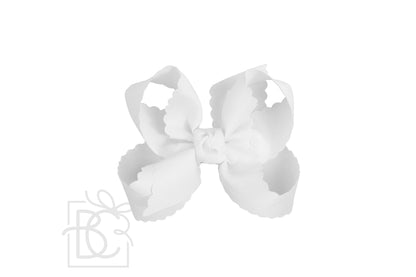 Scalloped Edge Bow