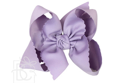 Scalloped Edge Bow