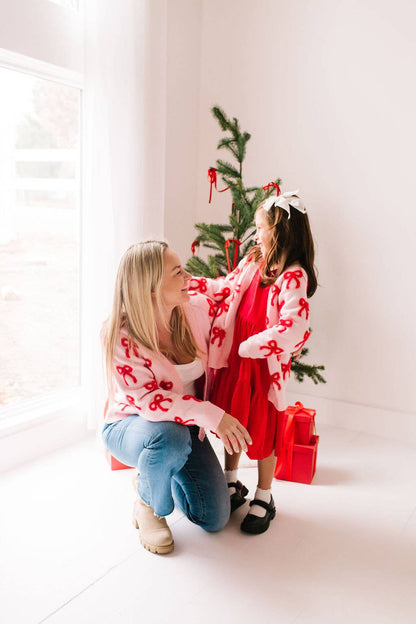 Bow Knit Cardigan | KIDS | Mommy and Me