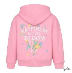 Azarhia LLC — Embroidered Happiness in Bloom Hoodie Sweatshirt