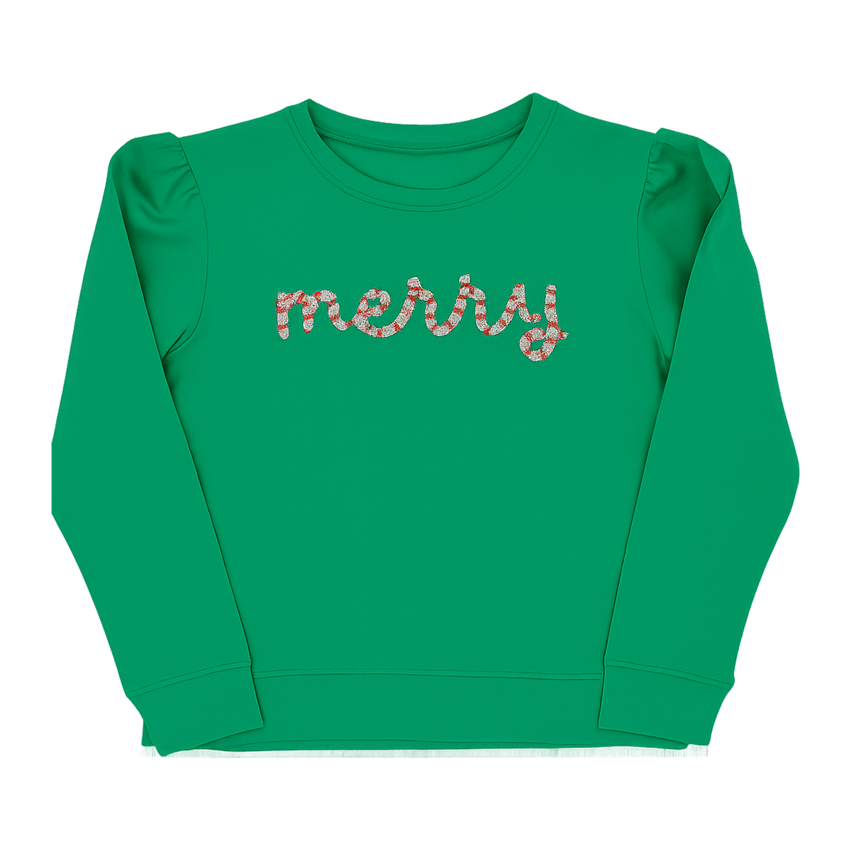 Sequin Merry Green Holly by Azarhia