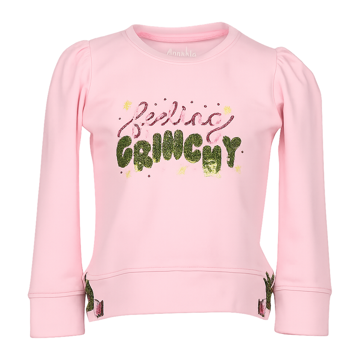 Sequin Feelin Grinchy Pink Holly by Azarhia