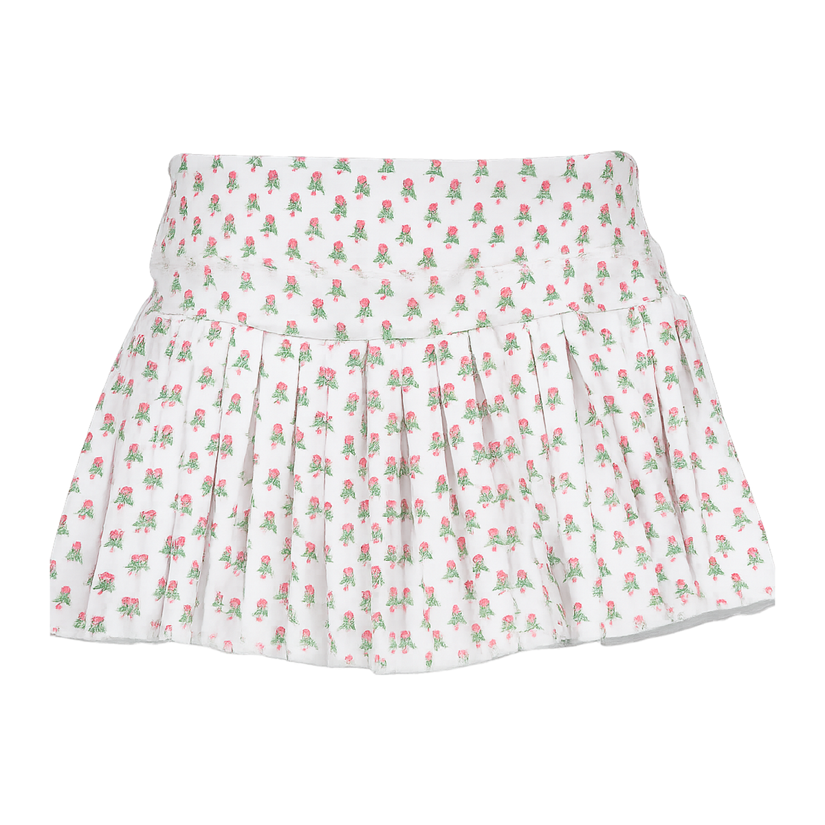 Candy Cane Mini Pleated Skort by Azarhia