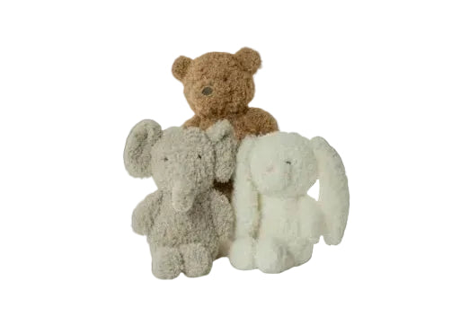 Super Soft Chenille Plush Animal Lovey Toy A/3 by Two's Company