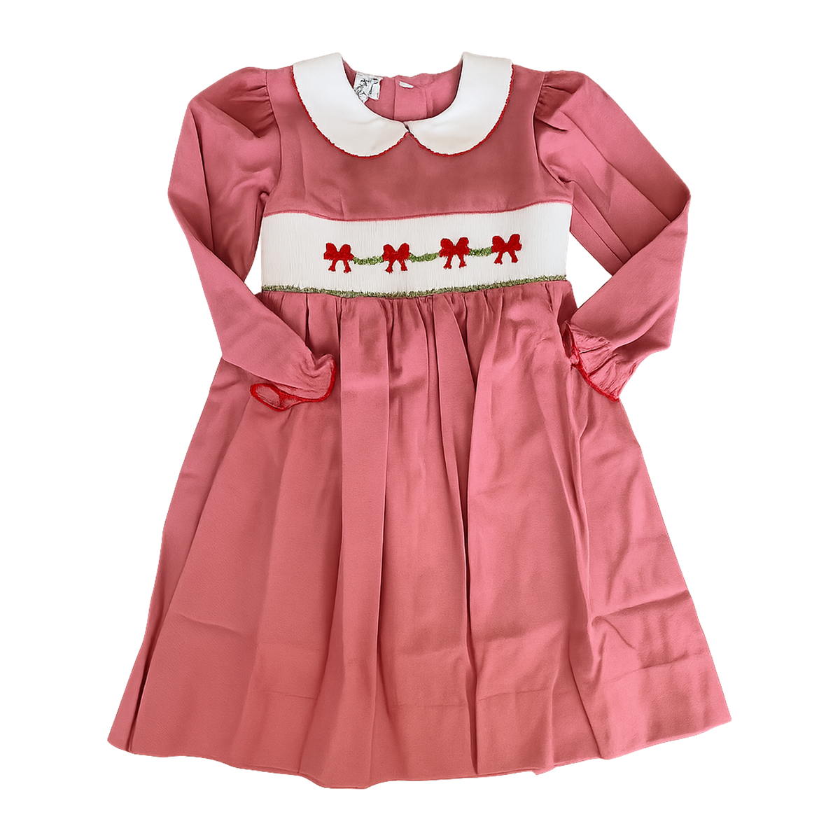 Bow Garland Caroline Dress by Ruth and Ralph Girls Dress