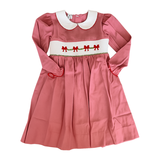 Bow Garland Caroline Dress by Ruth and Ralph Girls Dress