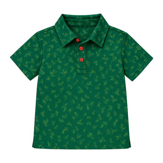 Holly Boy's Polo by Poppy Kids Co Boys Shirt