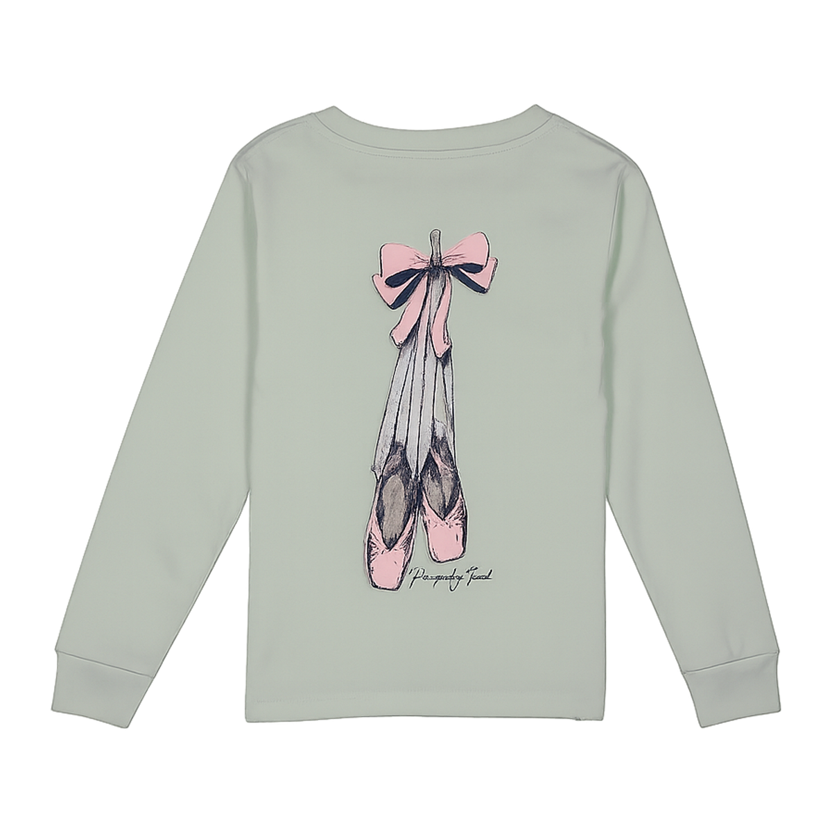 Girls Ballet LS by Properly Tied in Pale Mint Accessories
