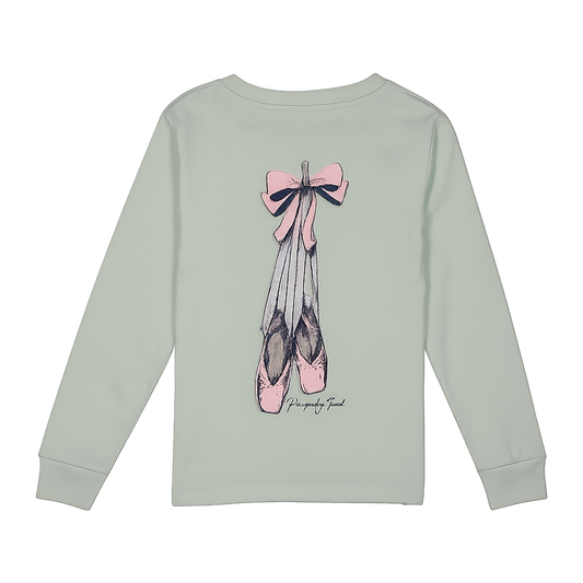 Girls Ballet LS by Properly Tied in Pale Mint Accessories