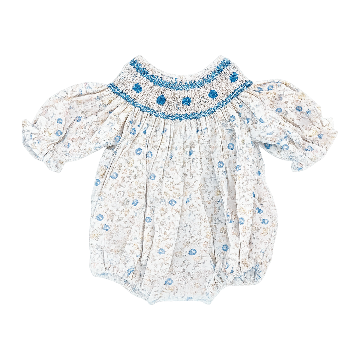 Ashley Smocked Bubble by Sweet Dreams in GB Girl Bubble