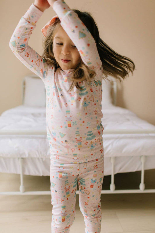 2 piece Bamboo Pajama in Sugar Plum