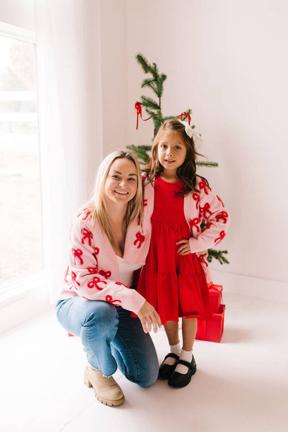 Bow Knit Cardigan | KIDS | Mommy and Me