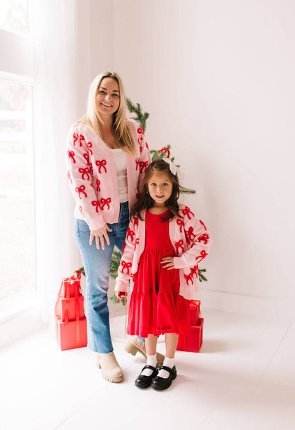 Bow Knit Cardigan | KIDS | Mommy and Me