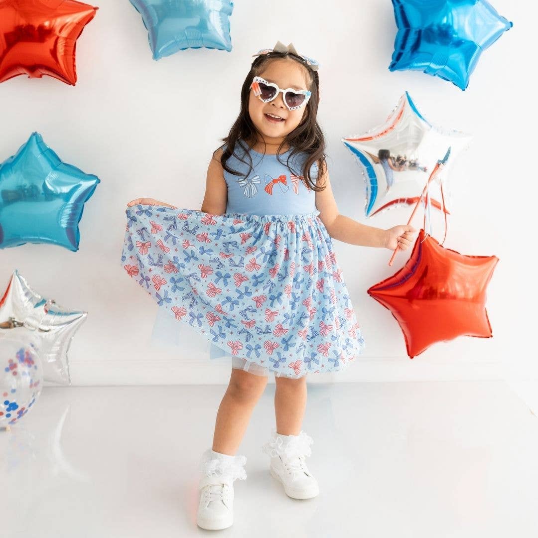 Patriotic Cutie Bow Clip - Hair Clips - 4th of July