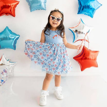 Patriotic Cutie Bow Clip - Hair Clips - 4th of July