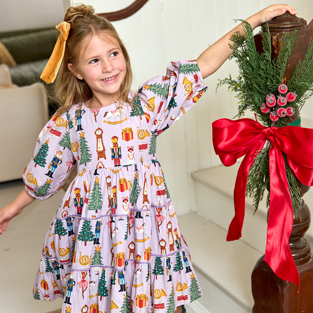Lavender Nutcracker Peachy Dress